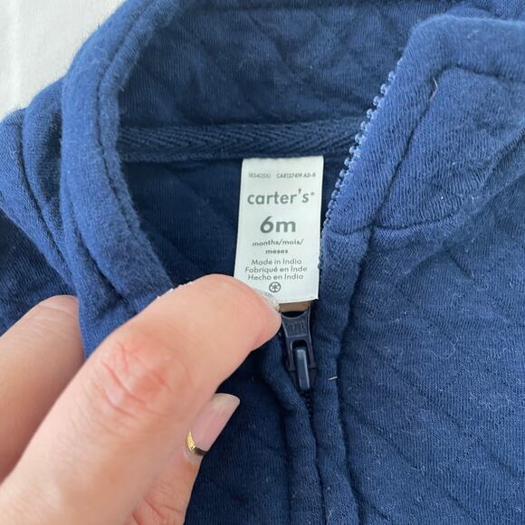 Lot of 4 Carters Clothing Boys 6M Sweat Set Bosy Suit Jacket - Picture 7 of 8